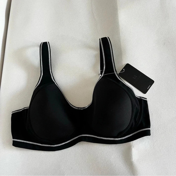 SYROKAN Bra High Impact Full Coverage Bounce Control Underwire Workout Sport 36D - Picture 2 of 13